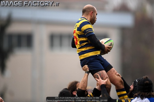 2021-11-21 CUS Pavia Rugby-Milano Classic XV 069